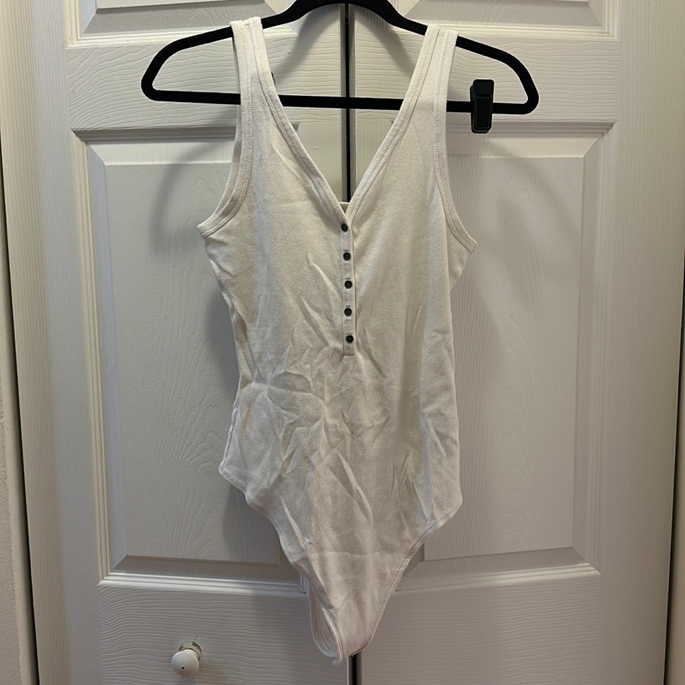 Ribbed Abercrombie body suit